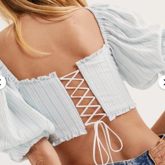 For Love and Lemons Leslie Crop Top - Picture 2 of 3